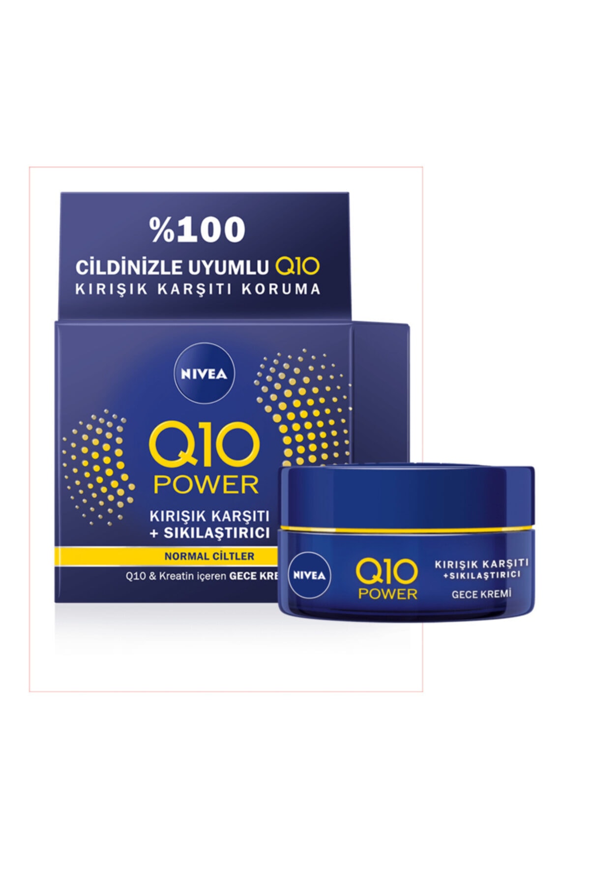 NIVEA کرم شب ضد چروک قدرت‌بخش Q10 20 میلی‌لیتر