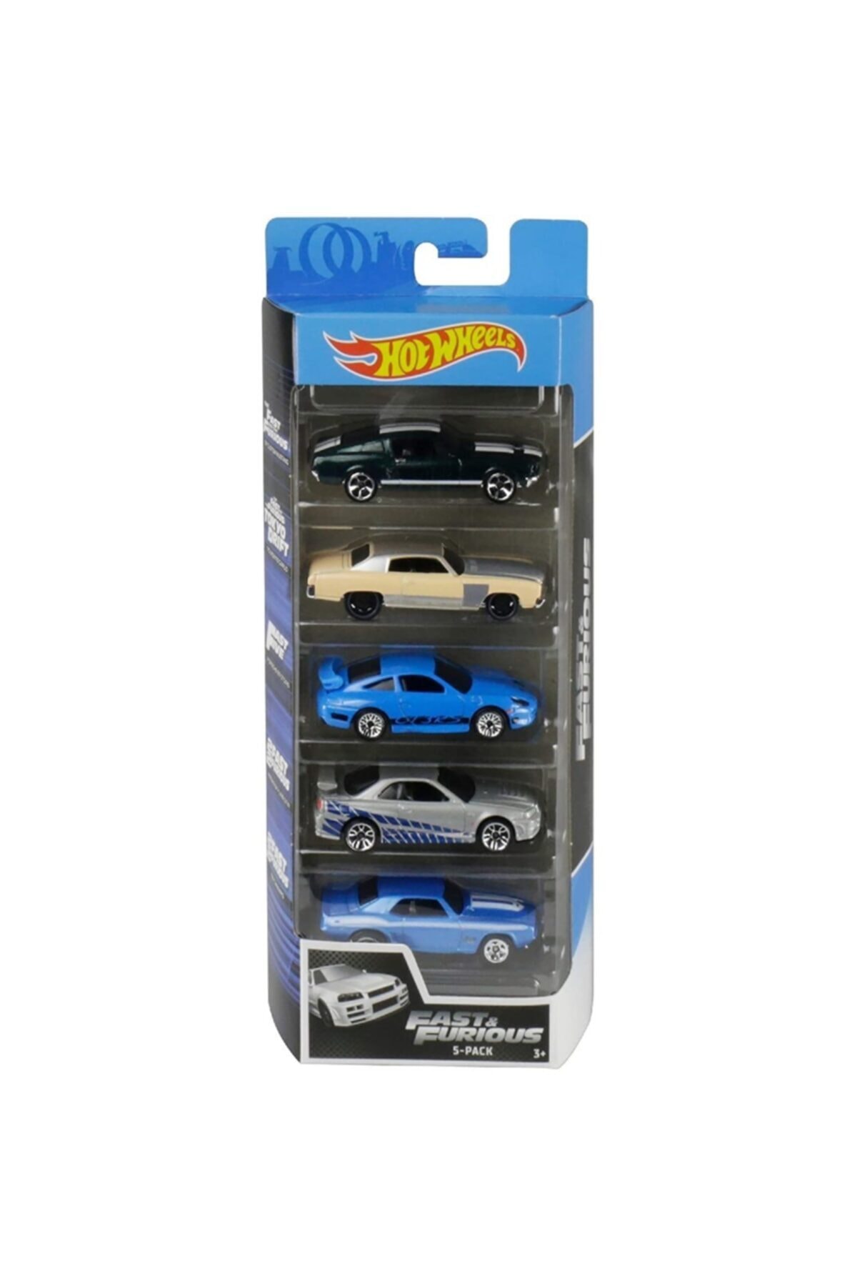 ماشین اسباب بازی مجموعه پنج 2020 سریع و خشمگین GHP55 از ترکیه HOT WHEELS