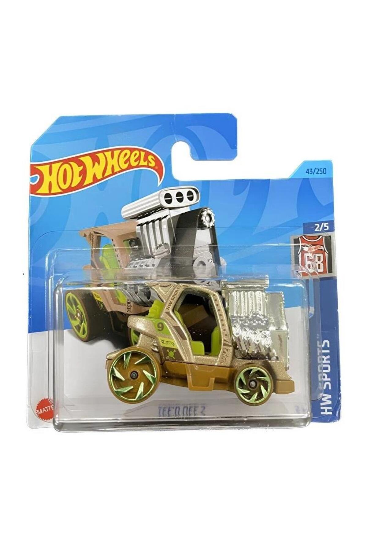 ماشین اسباب بازی چرخ دستی تک TEE'D OFF 2 HKK44 از ترکیه HOT WHEELS