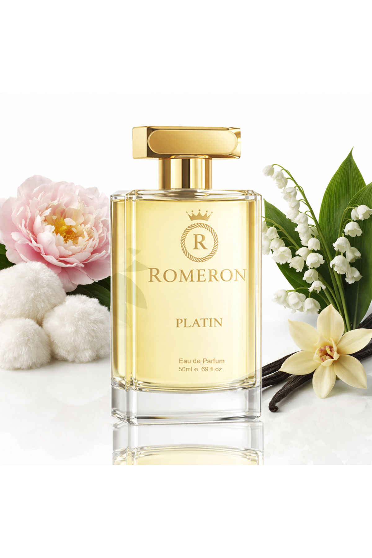 ROMERON عطر زنانه 258 پلاتینیوم ادوپرفیوم 50ml
