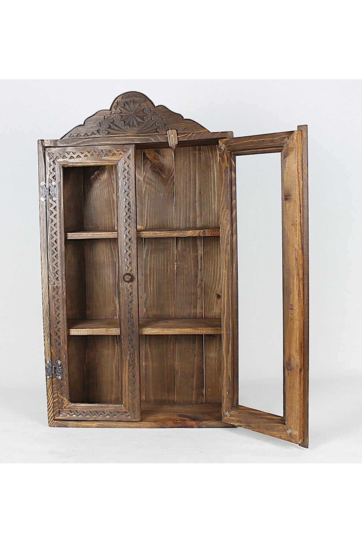 جلیقه کلید کابینت طبی آنتیک چوبی 40X69X12 سانتی متر. Otantik Çarşı