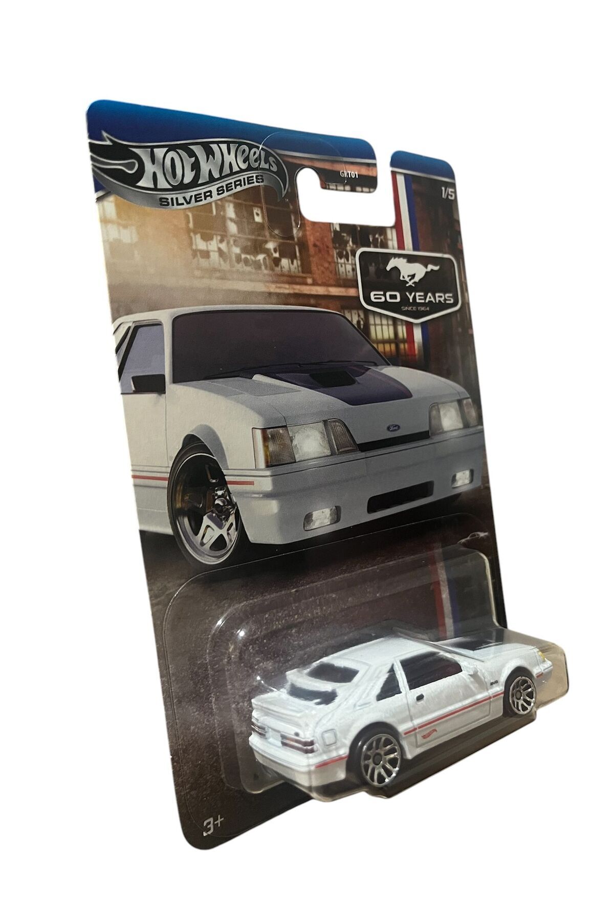 ماشین اسباب بازی سری نقره '84 فورد موستانگ SVO هات ویلز اورجینال HOT WHEELS