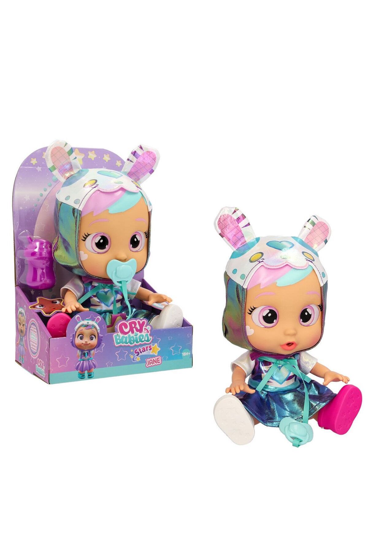 عروسک های اسباب بازی و لوازم جانبی CYB64000 BABIES STARS CRYING BABY SERIES 2 GIOCHI PREZIOSI