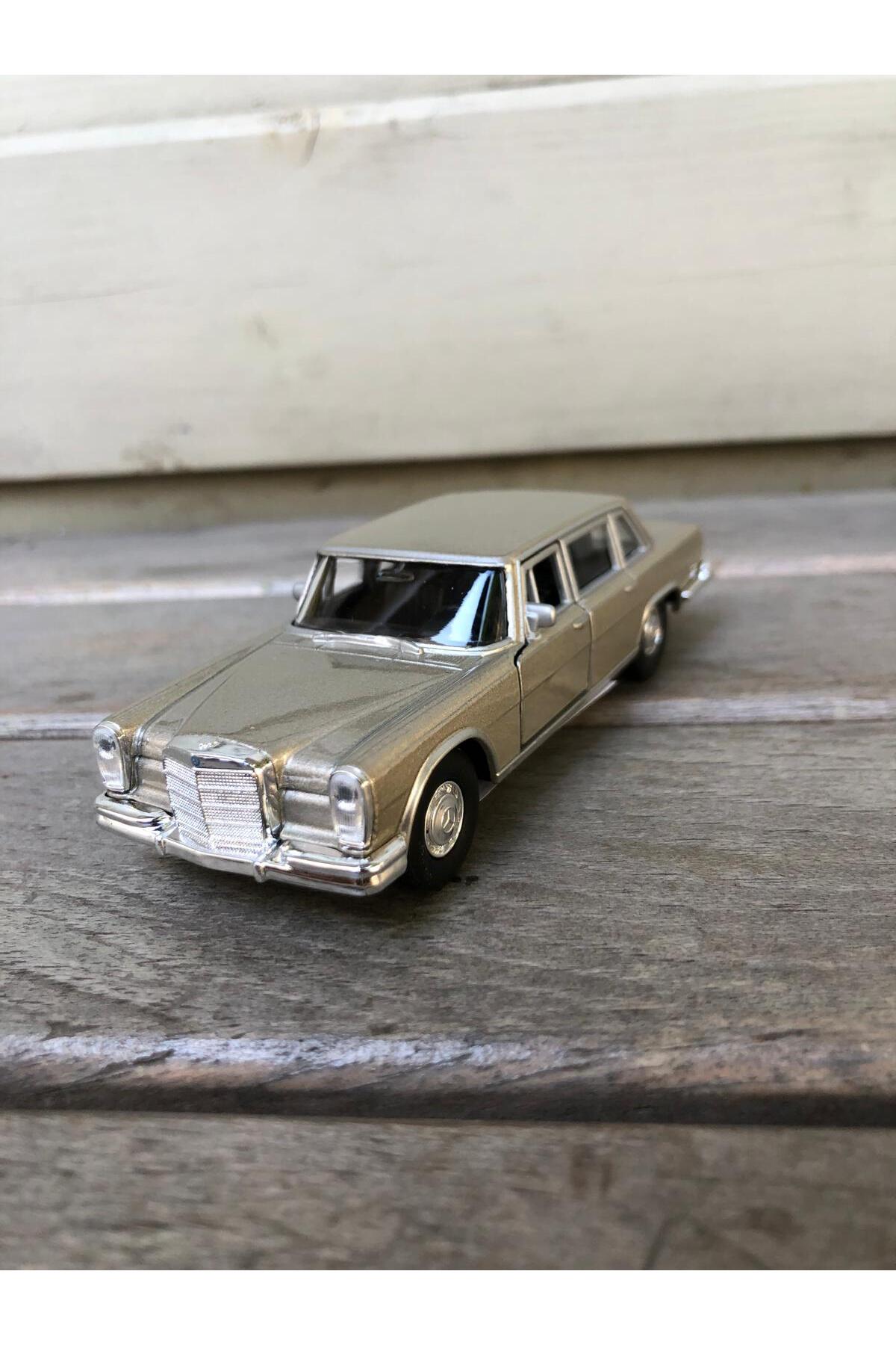 مدل خودرو WELLY 1963 MERCEDES BENZ 600 DIECAST METAL CAR MODEL TOY PULL DROP 12 CM اورجینال scntoys