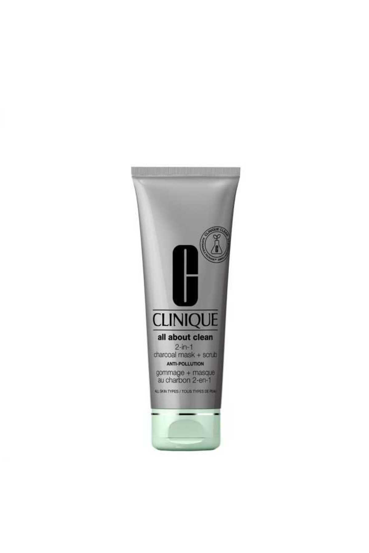 Clinique ماسک و پیلینگ زغالی 100 میلی لیتری همه چیز در مورد تمیز کردن