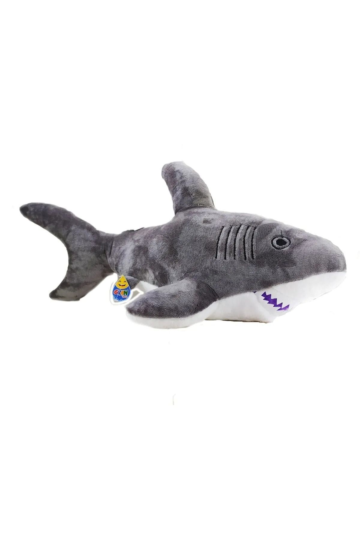 اسباب بازی های پشمی کوسه مخملی 60 سانتی متر از ترکیه GRAN TOYS