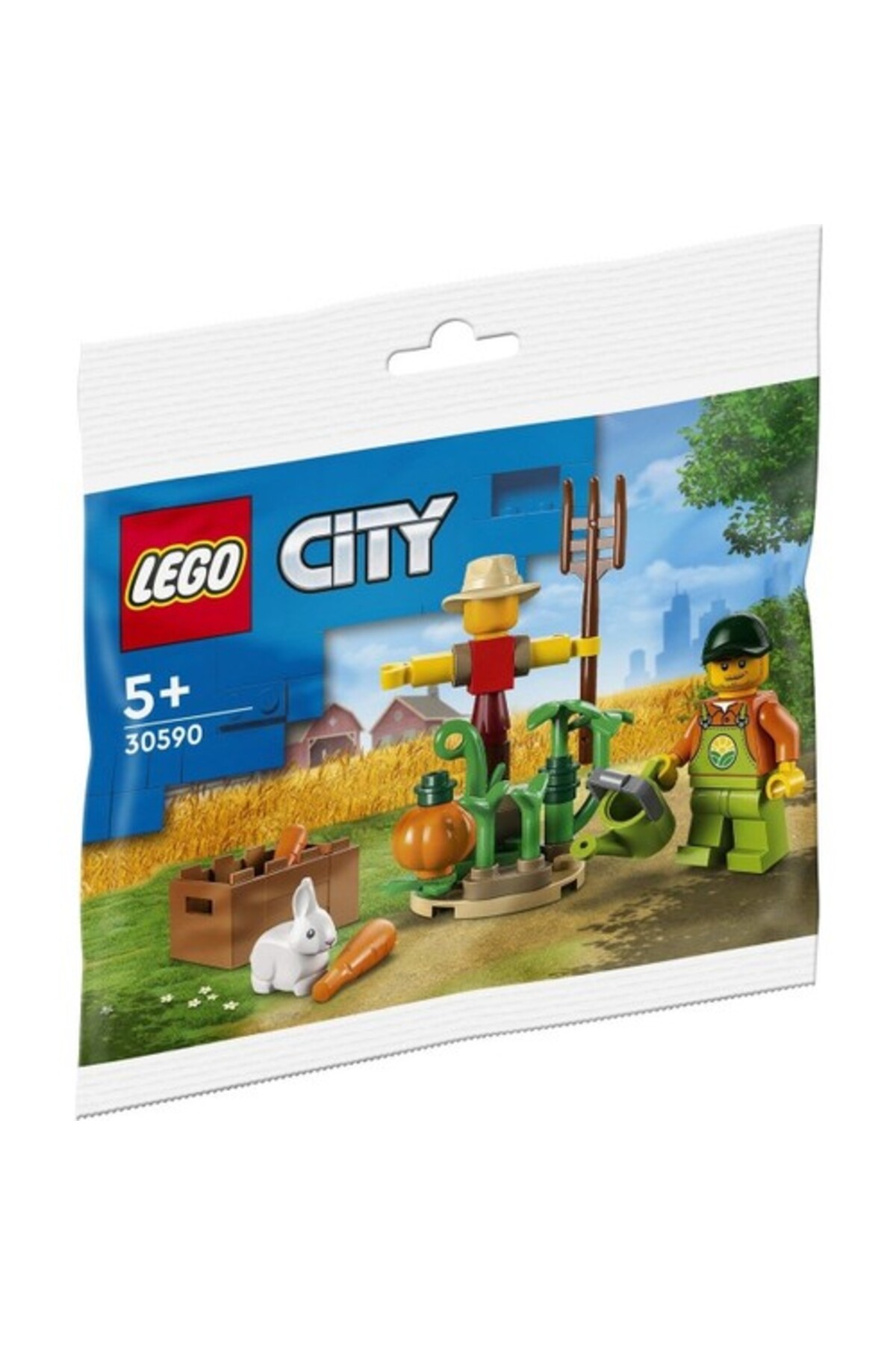 لگو و اسباب بازی های ساخت محور 30590 باغ مزرعه شهر نرده اورجینال LEGO