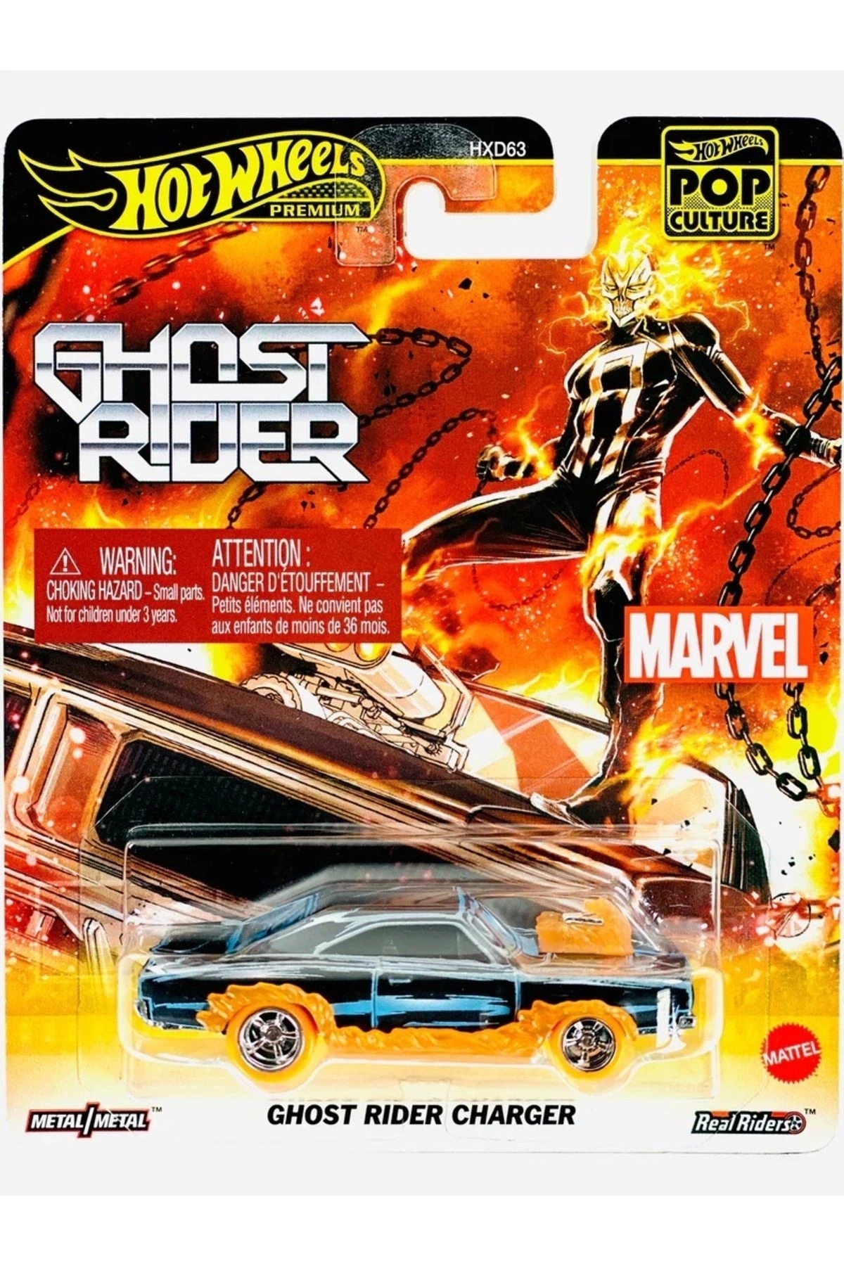 ماشین اسباب بازی CHARGER RIDER GHOST PREMIUM POP JBL81 هات ویلز اورجینال HOT WHEELS