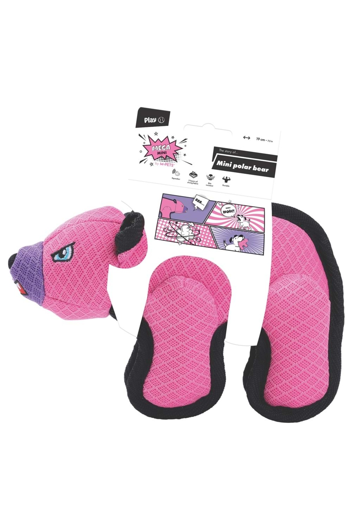 اسباب‌بازی سگ Mega Mini Polar Bear، ام‌پتس M-PETS، چندرنگ