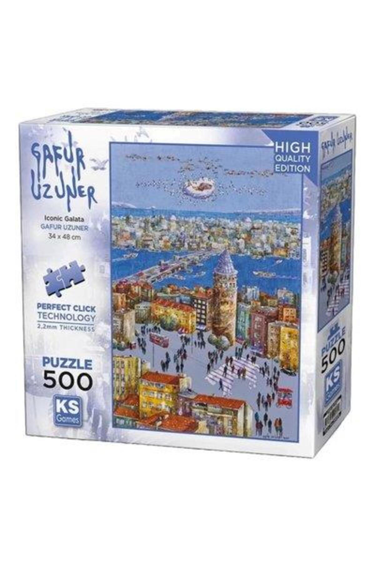 پازل نمادین گالاتا 500 قطعه اورجینال Ks Games