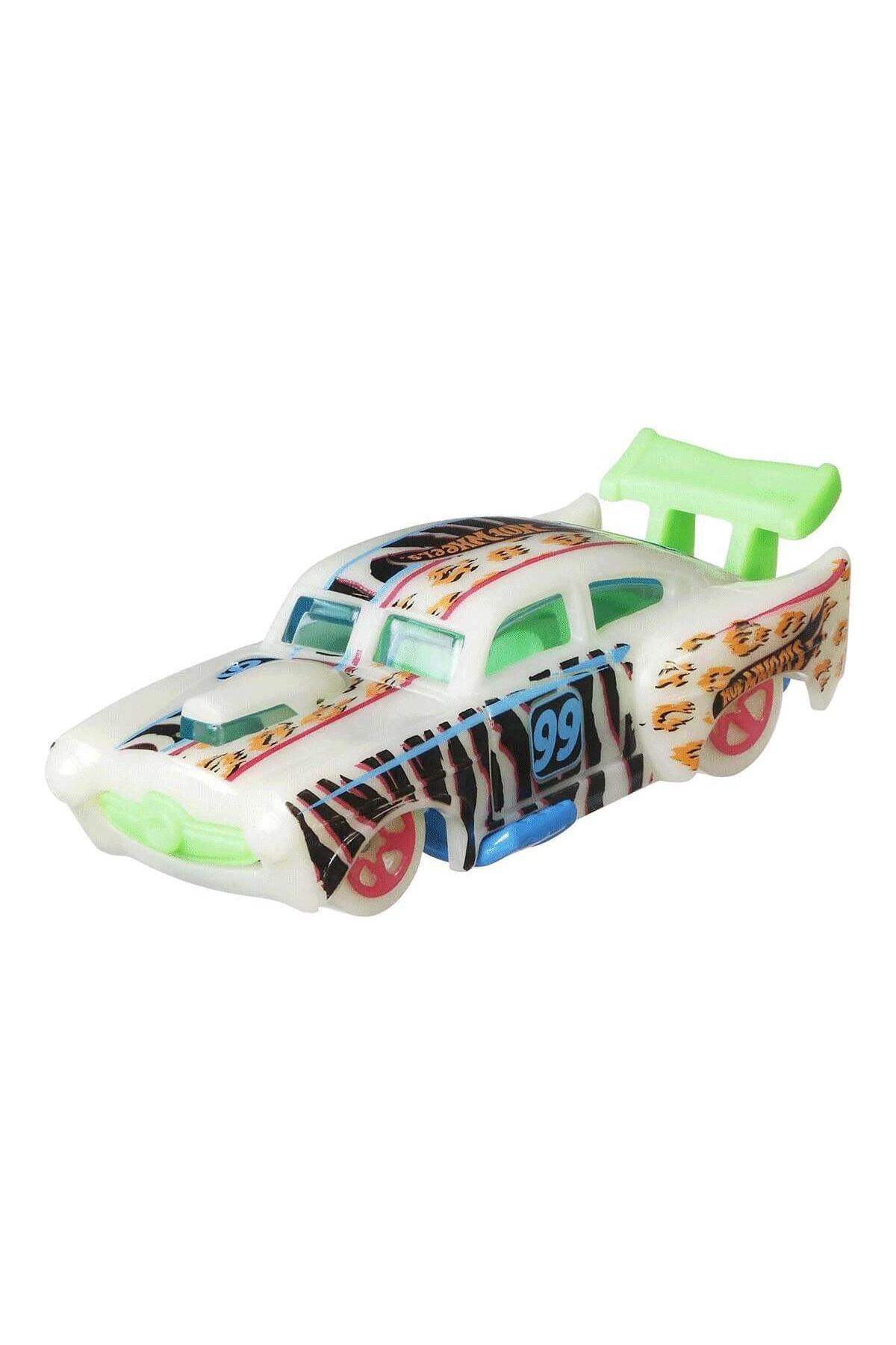 اسباب بازی های فیگور دیگر HCB57 هیولا کامیون ها در تاریکی وسایل نقلیه می درخشند از ترکیه HOT WHEELS