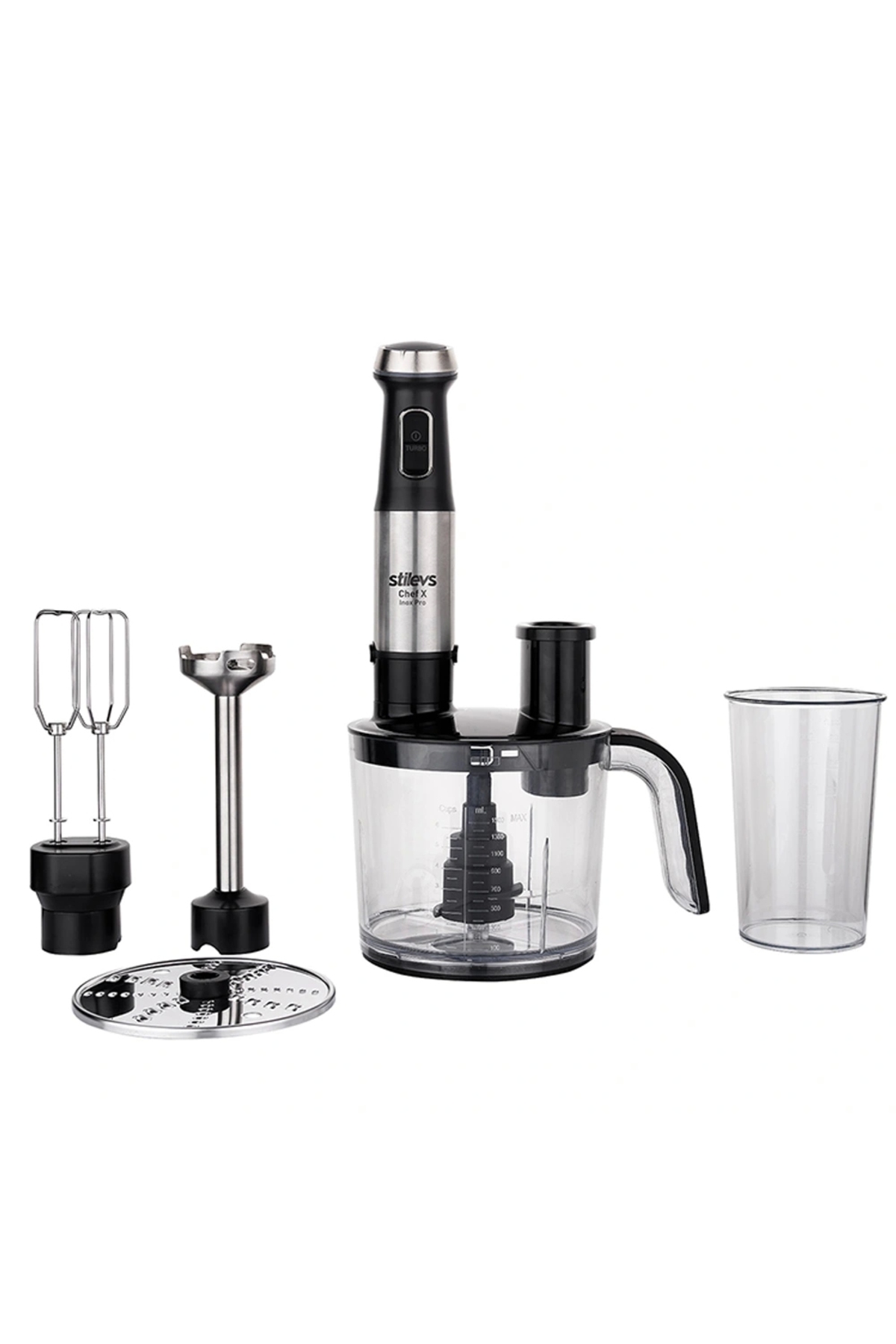 ست مخلوط کن بلندر دستی CHEF X INOX PRO اورجینال Stilevs
