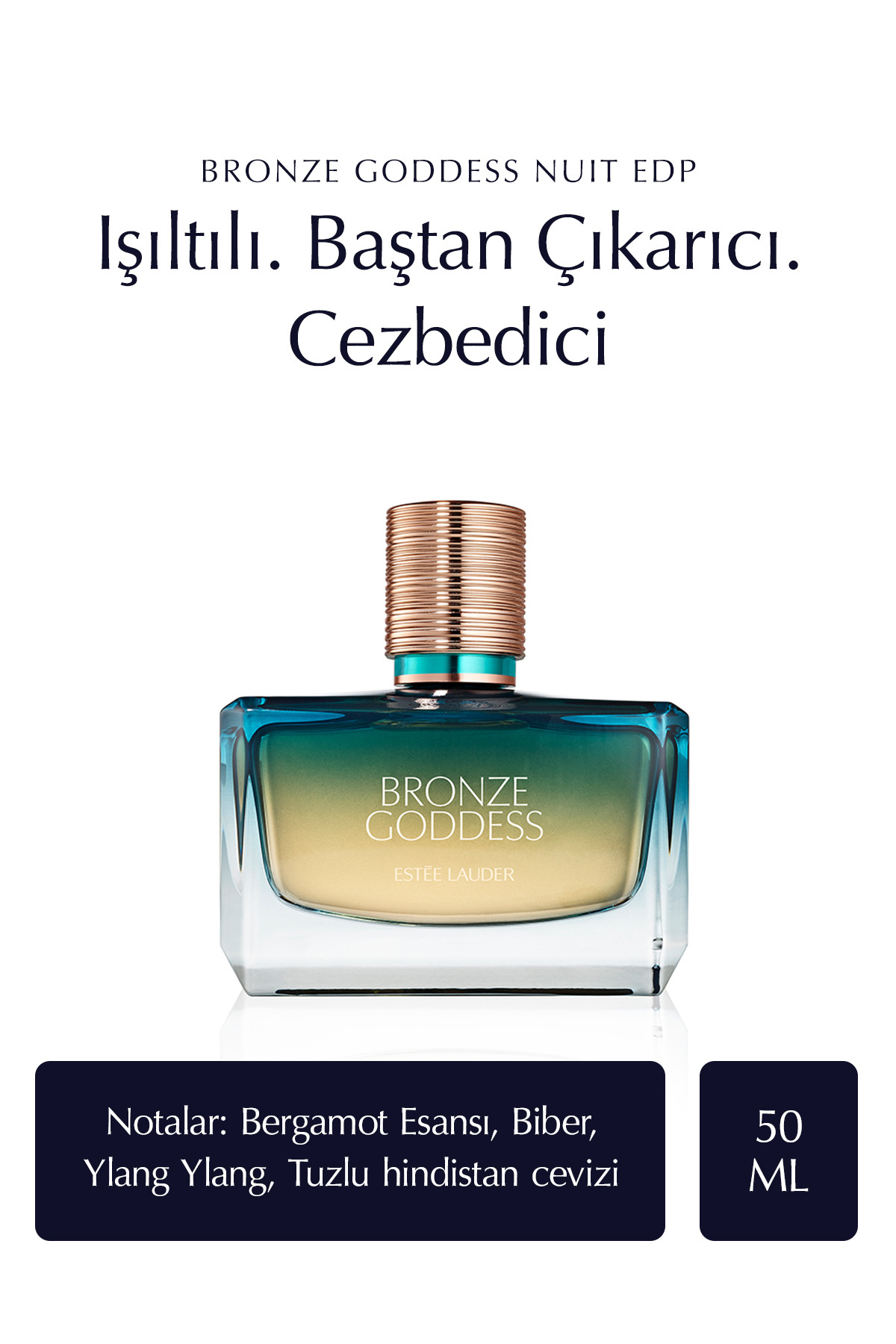 Estee Lauder عطر شبانه خدای برنزی نوت ۵۰ میلی‌لیتر