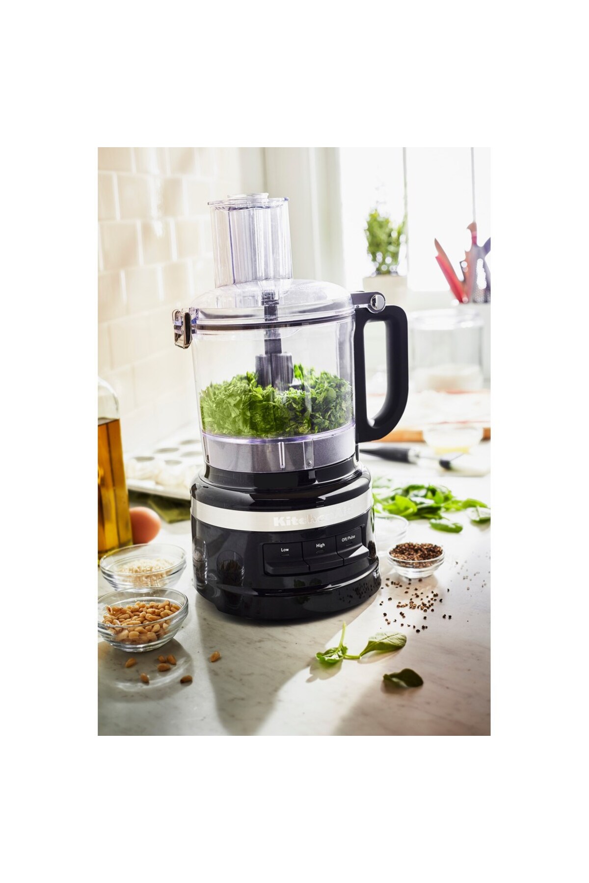 خردکن و غذا ساز غذاساز 1.7 لیتری 5KFP0719 اونیکس مشکی اورجینال Kitchenaid