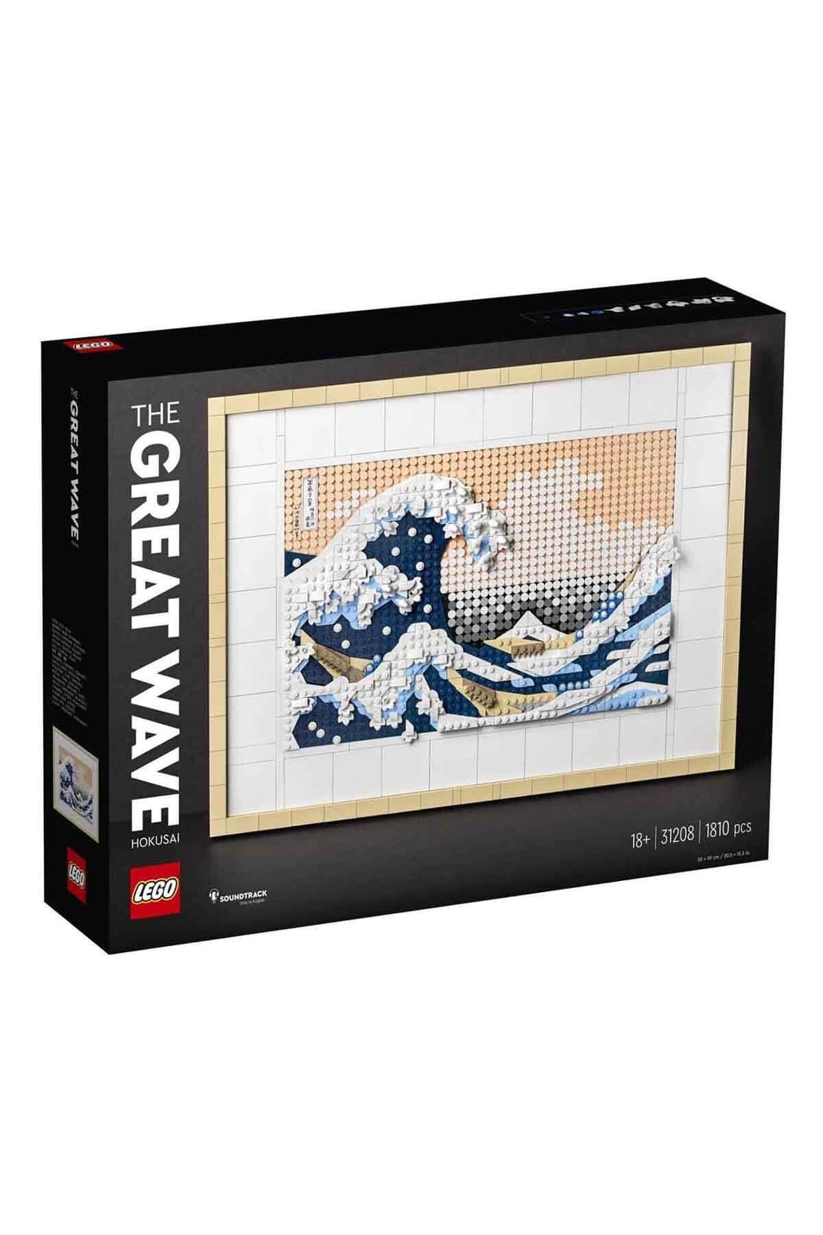 لگو و اسباب بازی های ساخت محور ART HOKUSAI THE GREAT WAVE 31208 اورجینال LEGO