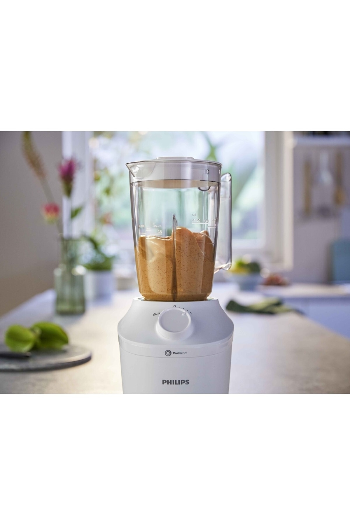 مخلوط کن شخصی اسموتی بلندر با کوزه HR2041 1 لیتری یخ خرد 450 وات اورجینال Philips