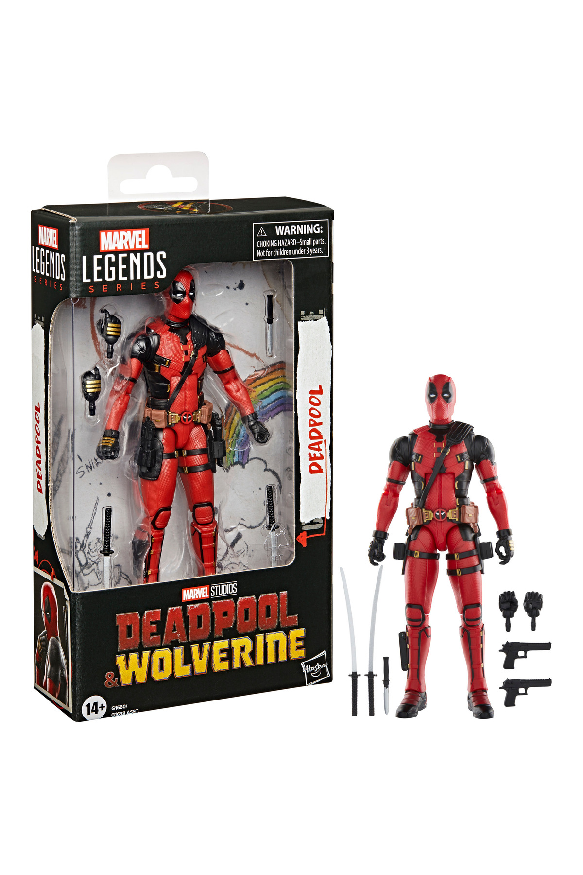 فیگور MARVEL LEGENDS DEADPOOL & WOLVERINE اکشن از ترکیه Hasbro