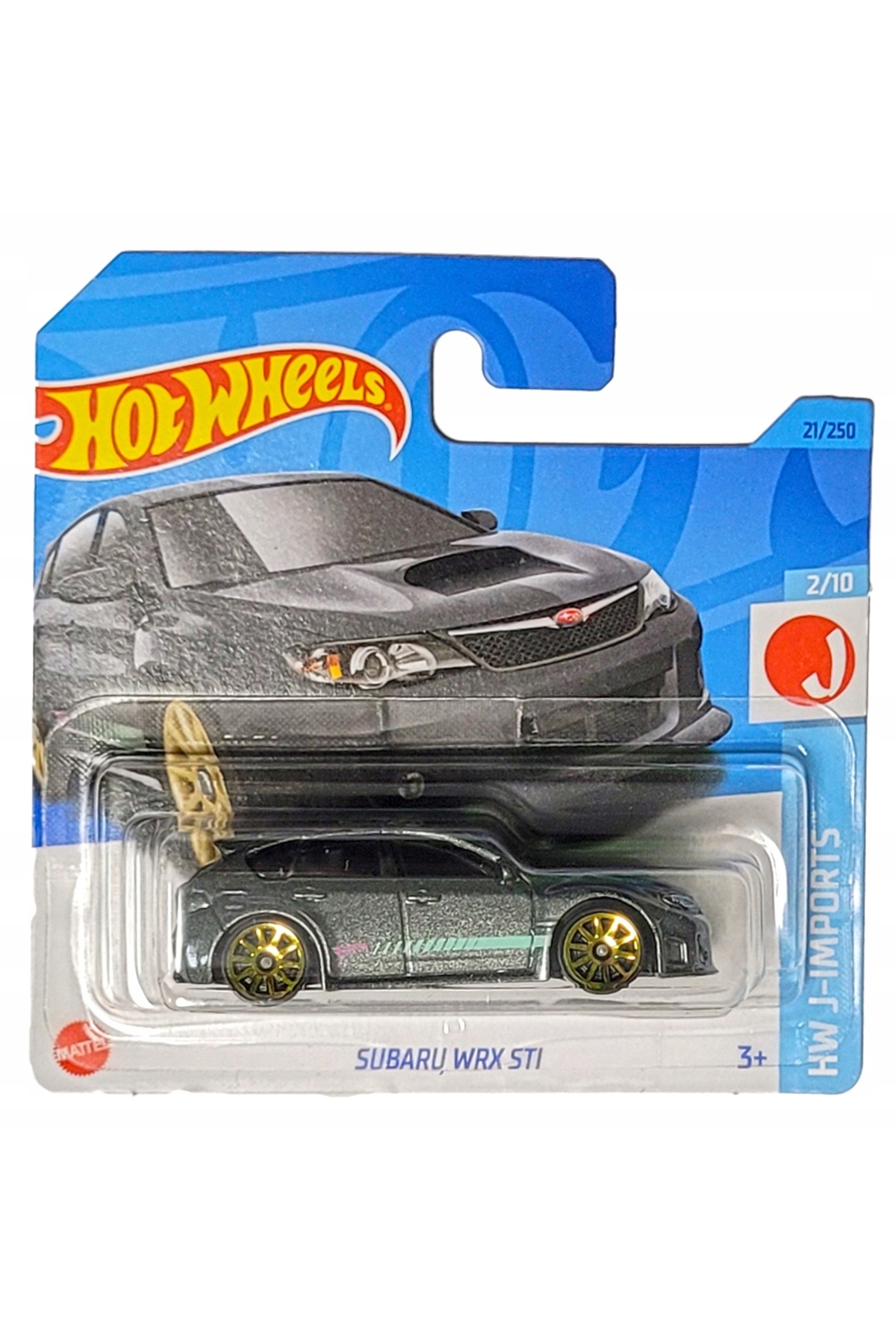 ماشین اسباب بازی SUBARU WRX STI HKK63 هات ویلز اورجینال HOT WHEELS