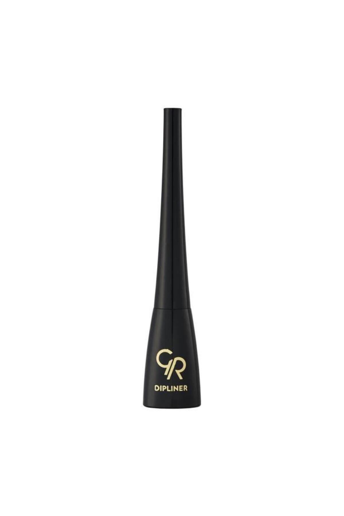 خط چشم مایع گلدن رز Golden Rose مشکی مات