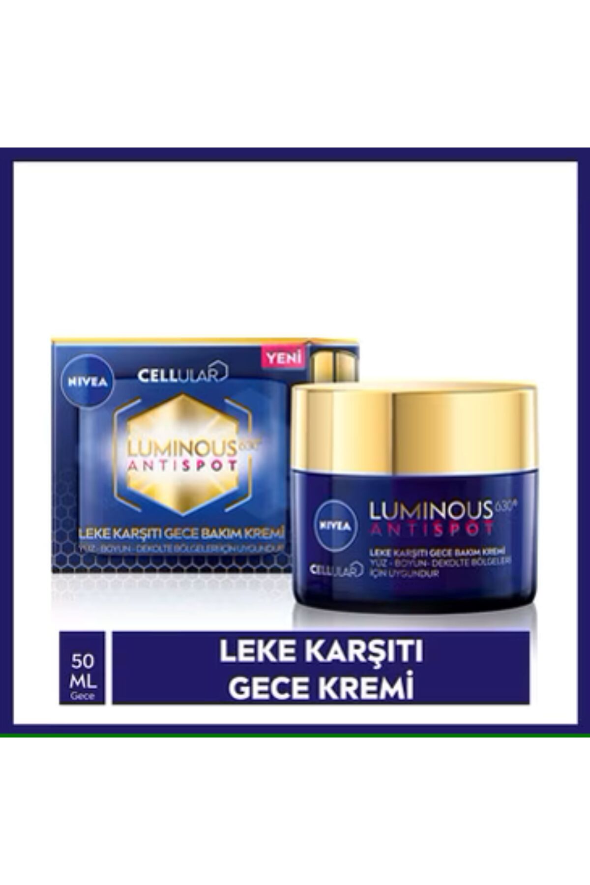 NIVEA کرم شب ضد لک نیوآ لومینوس 630 50 میلی لیتر