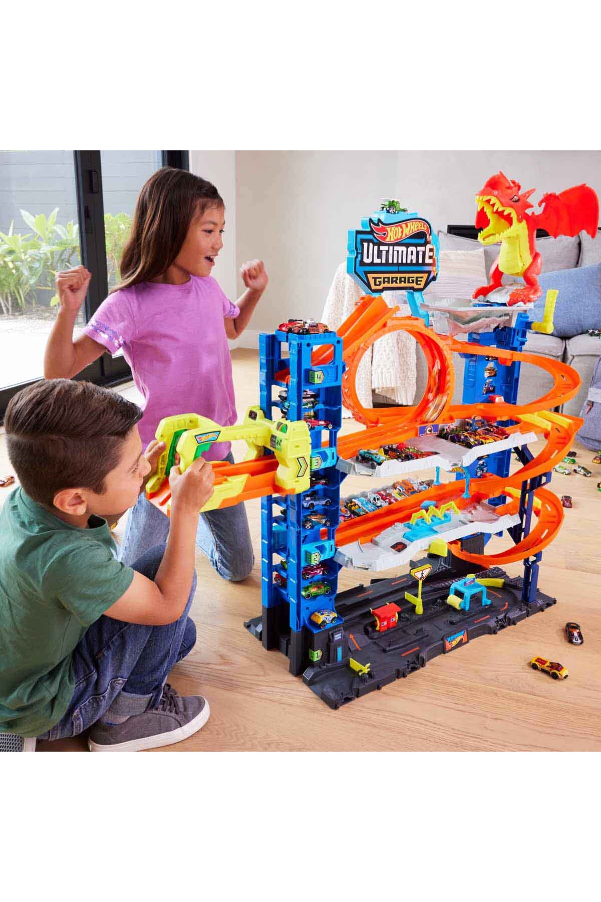 ست بازی مجموعه GARAGE NEW ULTIMATE HKX48 هات ویلز اورجینال HOT WHEELS