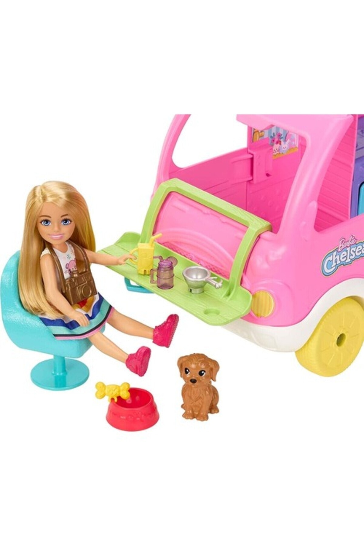 عروسک های اسباب بازی و لوازم جانبی محصول جدید کاروان HNH90 چلسی با مجوز Barbie
