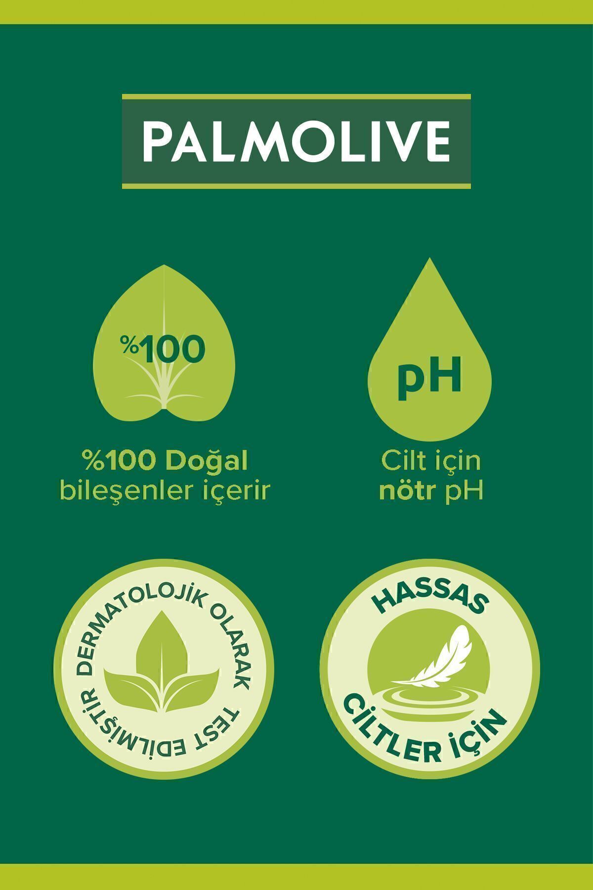 Palmolive حمام ژل آلومند و روغن زیتون مرطوب کننده حساس پوست NaturalS 500 میلی لیتر X4Adhel