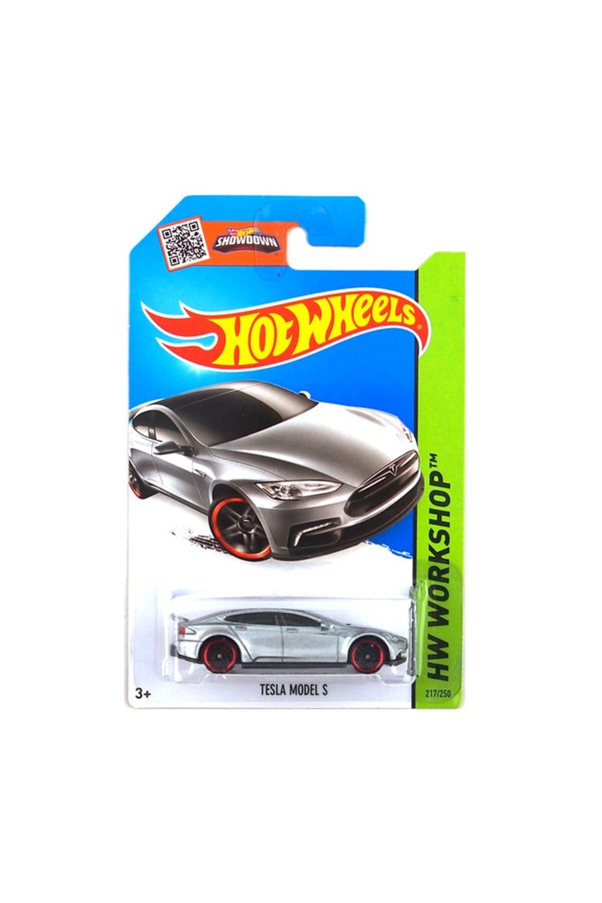 ماشین اسباب بازی تسلا مدل S SINGLE Y058 HOT WHEELS