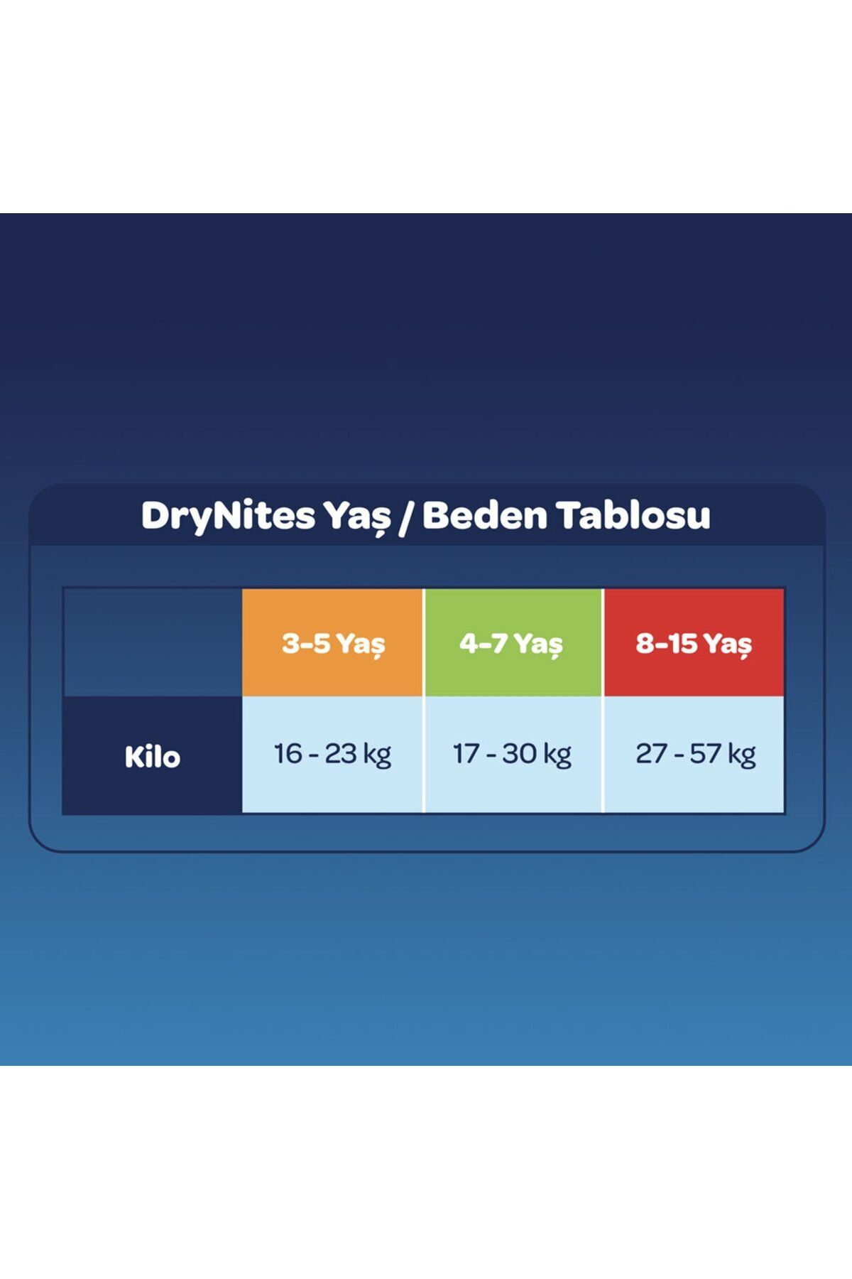 پوشک بچه شبانه جاذب DRYNITES برای مردانه 4 7 سال 1 بسته 10 تایی اورجینال Huggies