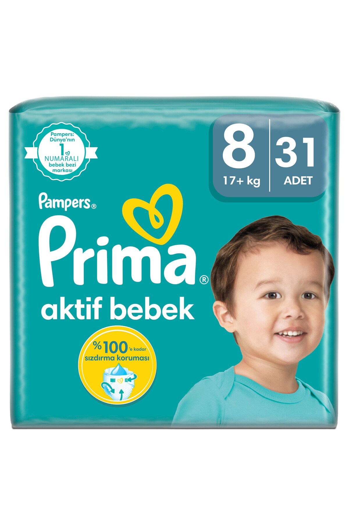 پوشک بچه بسته فرصت 8 اورجینال Prima