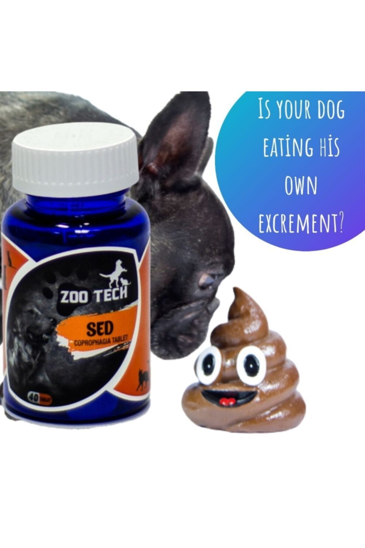 قرص جلوگیری از مدفوع‌خواری سگ زوتک ZooTech Sed Coprophagia