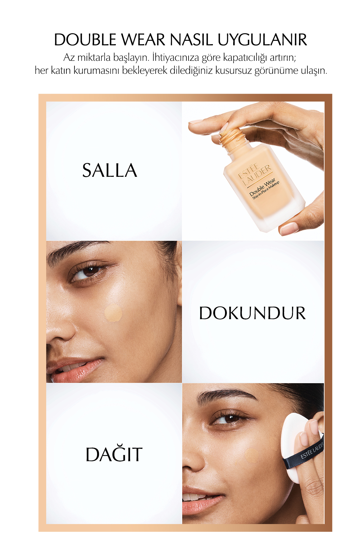 کرم پودر دابل ور فاقد چربی با حجم 30 میل استی لادر Estee Lauder