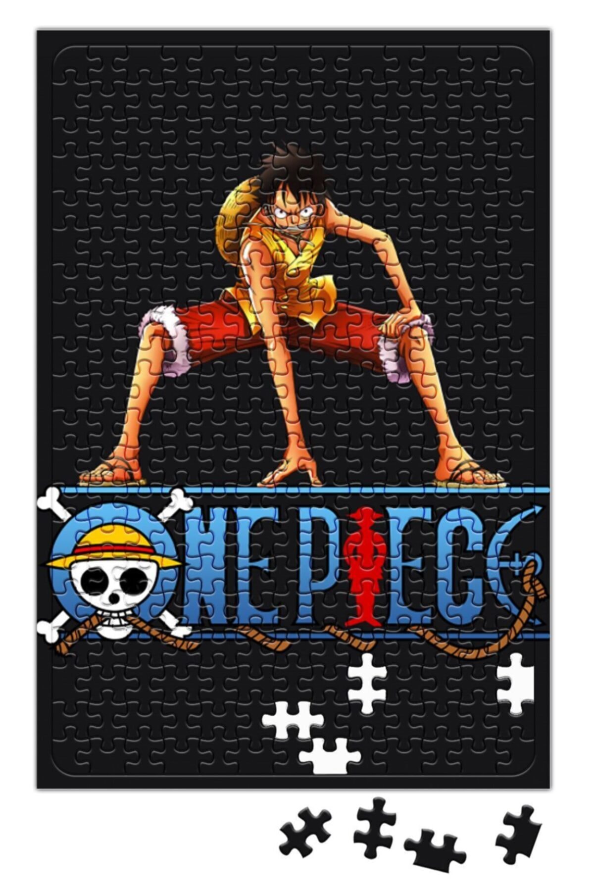 پازل اره منبت کاری مویی 240 تکه LUFFY ONE PIECE از ترکیه Baskı Dükkanı
