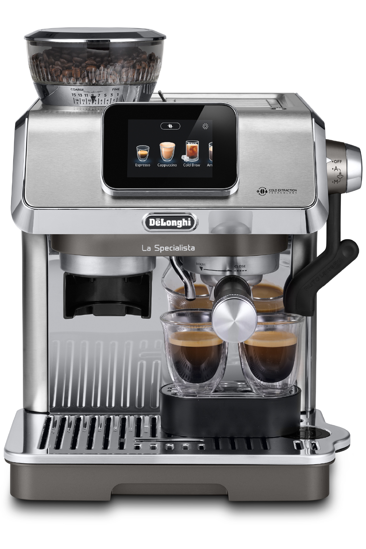دستگاه اسپرسو و کاپوچینو دستی LA SPECIALISTA, EC9455.M قهوه ساز BARISTA اورجینال Delonghi