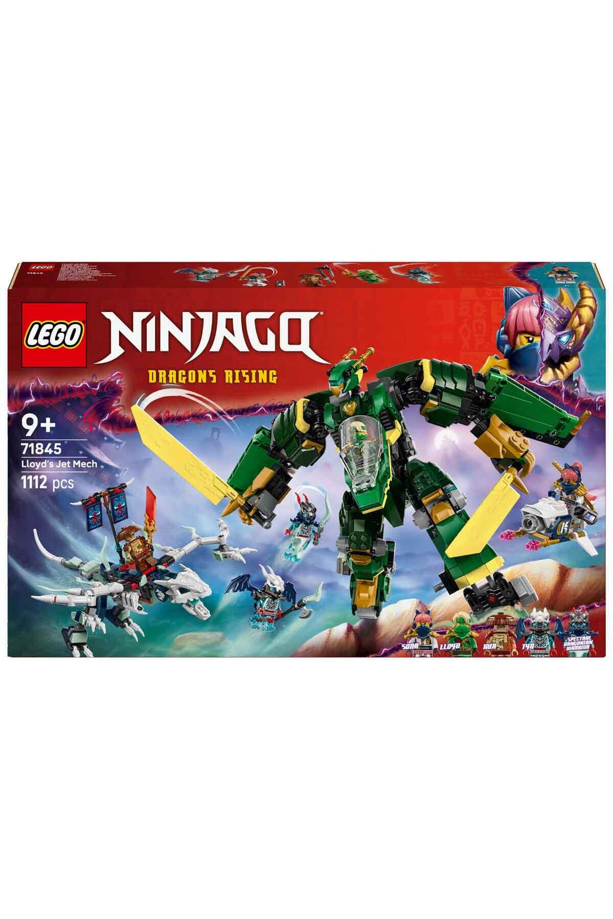 لگو ربات جت نینجاگو لوید 71845 5 مینی اژدها برای کودکان 9 ساله بالاتر اورجینال LEGO