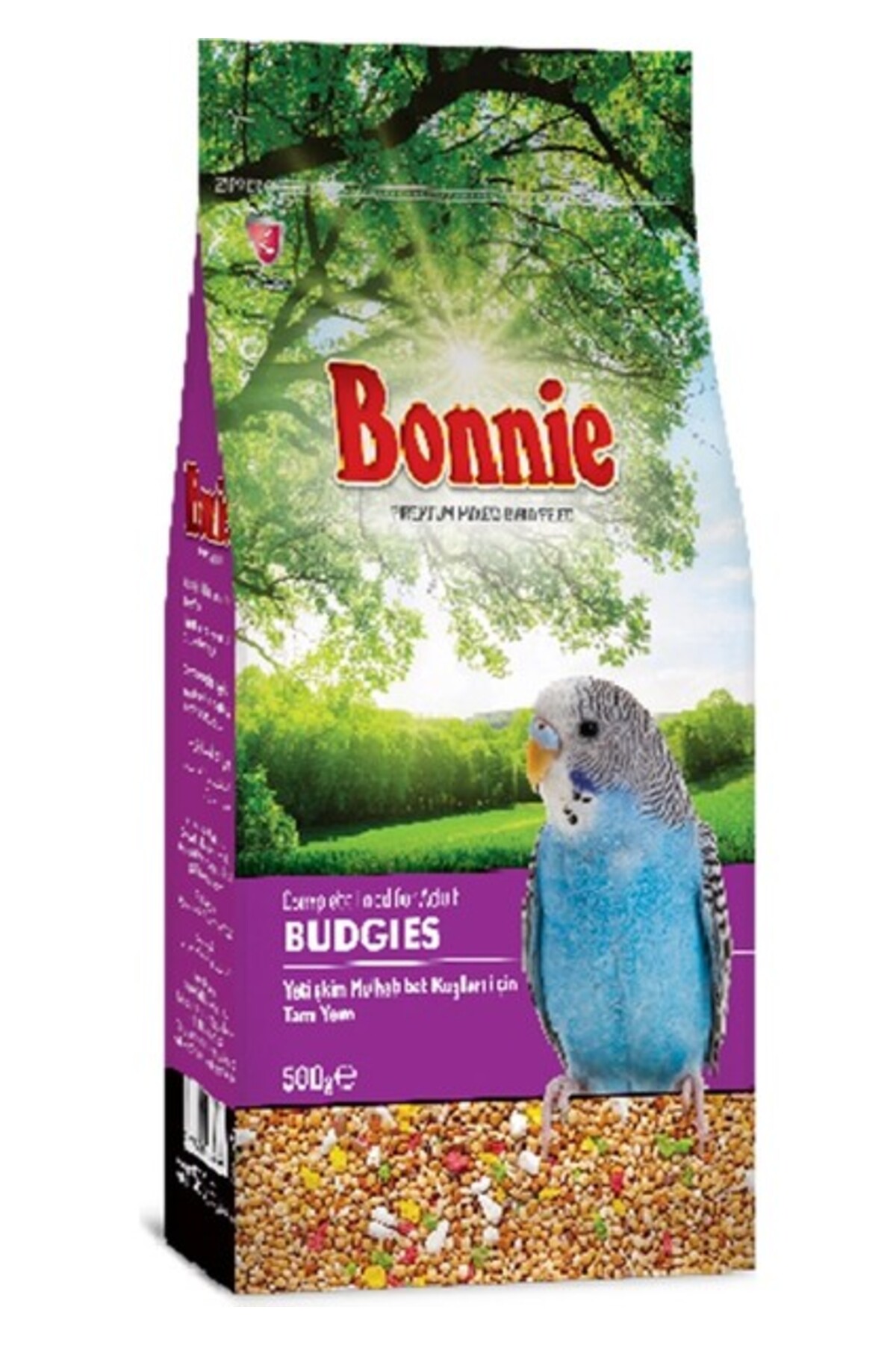 غذای پرنده بانی Bonnie مخصوص مرغ‌عشق، ۵۰۰ گرم