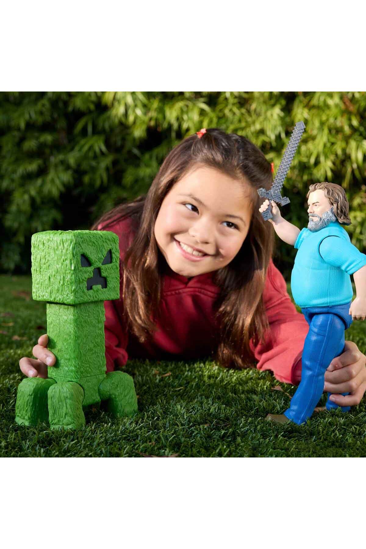 اسباب بازی های فیگور شخصیت فیگورهای فیلم بزرگ ماینکرافت استیو JGG67 Minecraft