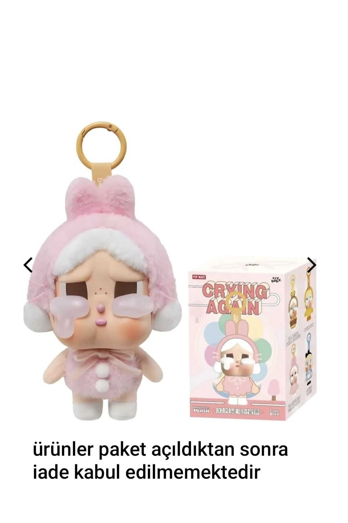 اسباب بازی های پشمی LABUBU CRYBABY BIG INTRO ENERGY FIGURE BOXED A QUALITY DECORATIVE COLLECTION TOY Sekk O