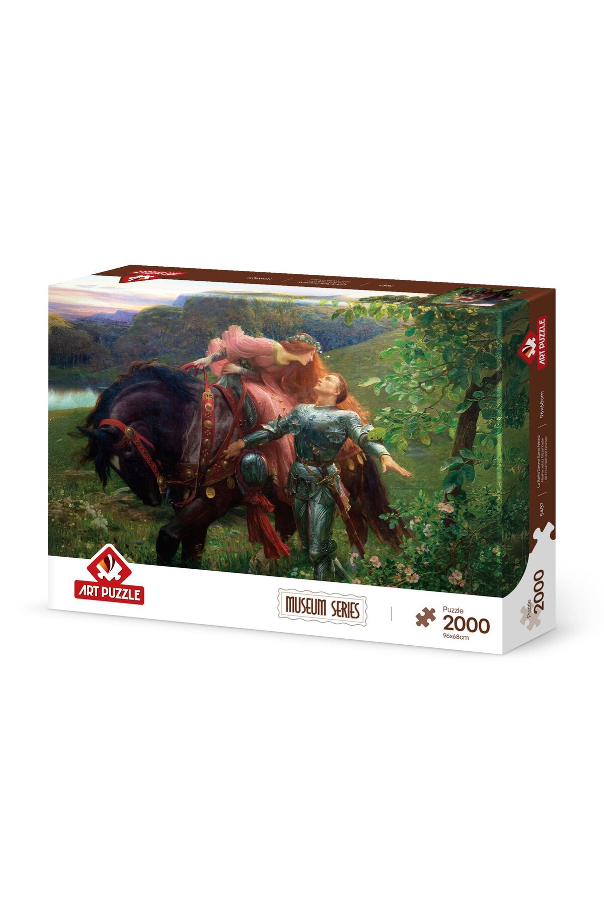 پازل 2000 تکه زن زیبا بدون رحم Art Puzzle
