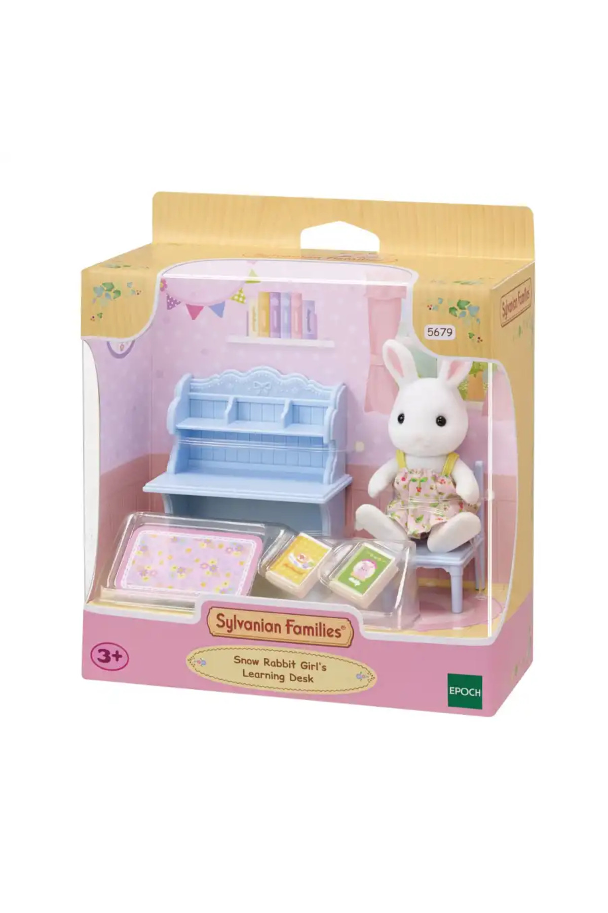 اسباب بازی های فیگور دیگر دختر خرگوش برفی و میز 5679 Sylvanian Families