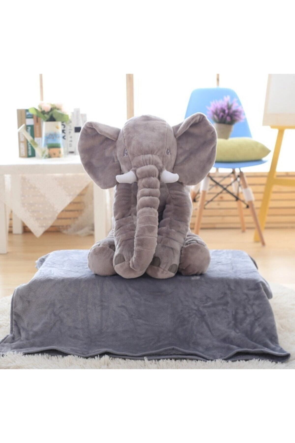 اسباب بازی های پشمی حیوان مخمل دار فیل خاکستری همنشین نرم خواب Princess Bear