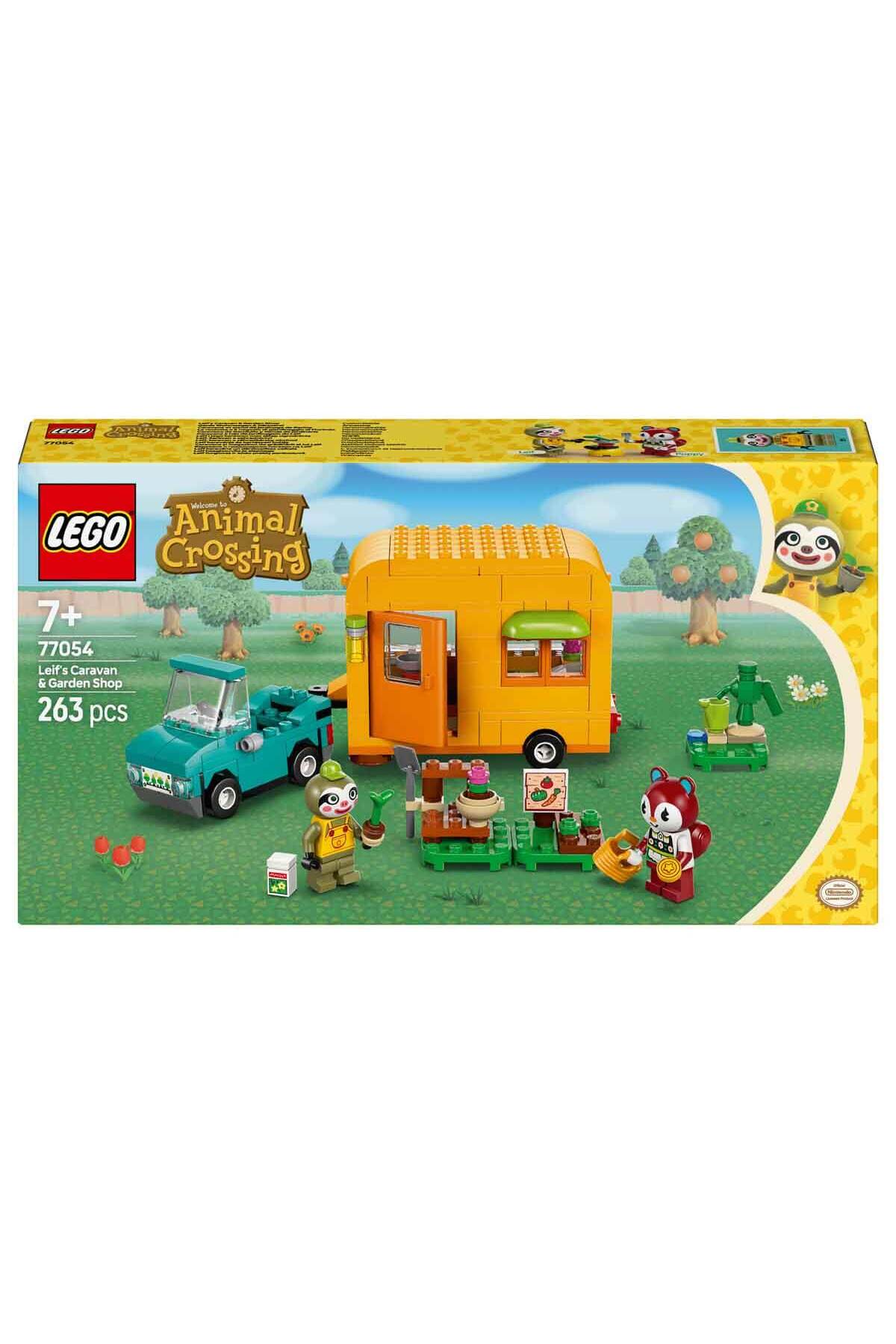 لگو و اسباب بازی های ساخت محور ANIMAL CROSSING LEIF CARAVAN AND GARDEN SHOP 77054 CREATE FOR KIDS 7 به بالا از ترکیه LEGO