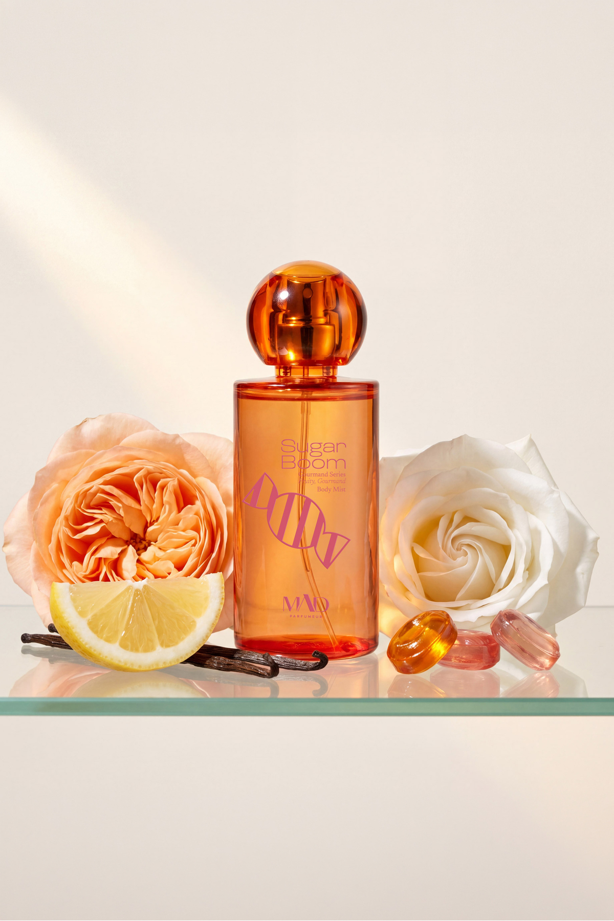 اسپری بدن مد پرفیوم مد شوگر بوم 100 میلی‌لیتری Parfüm Mad Sugar Boom 100 ml Body Mist