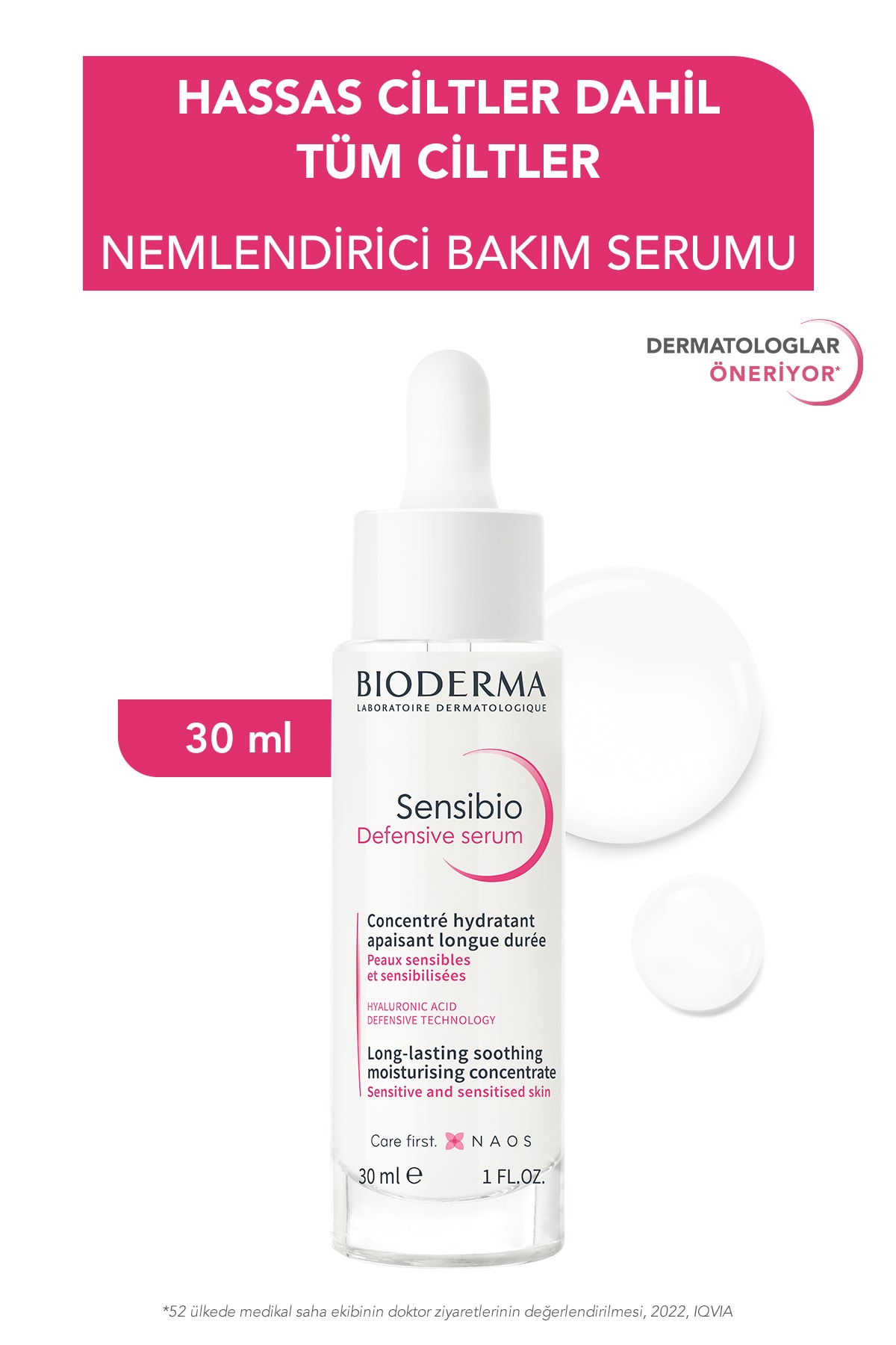 Bioderma سرم دفاعی حساسیت سنسیبیو