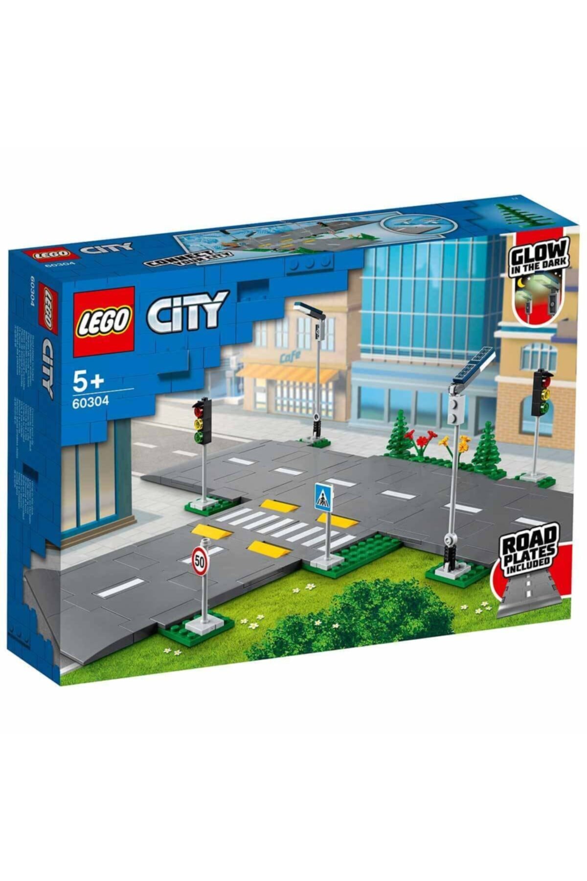 لگو و اسباب بازی های ساخت محور طبقات جاده جامعه شهر 60304 اورجینال LEGO