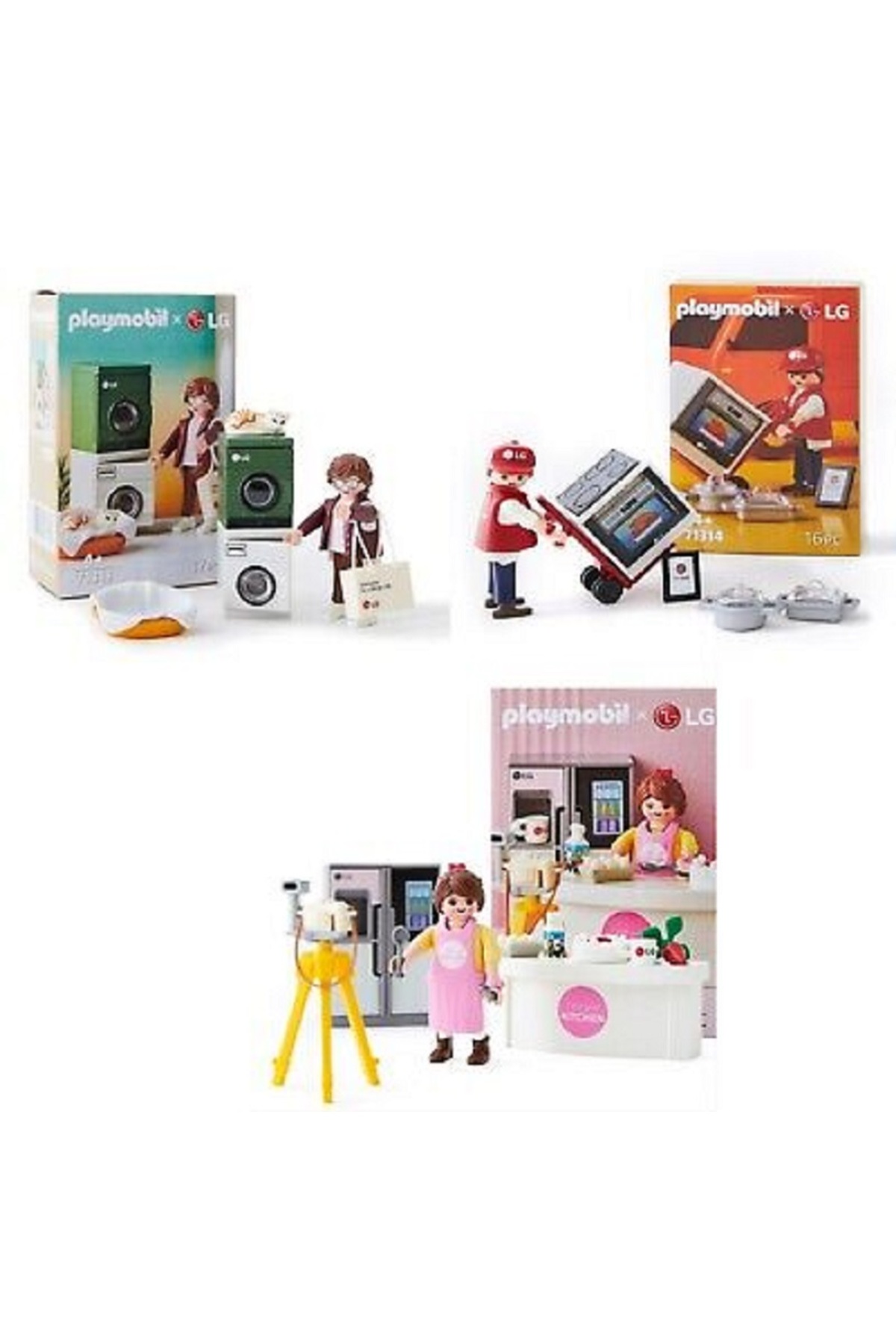 لگو و اسباب بازی های ساخت محور LG COLLABORATION KOREA SPECIAL 71313 JJ 71314 HENRY 71315 NORA LEGO TOY از ترکیه Playmobil
