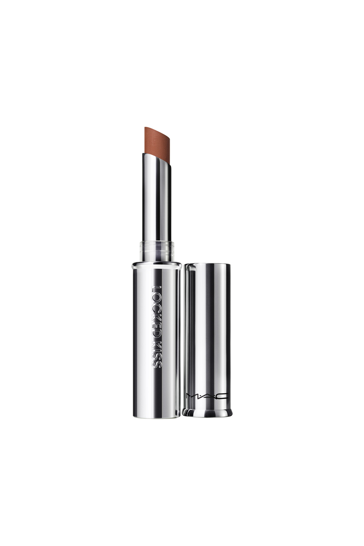 Mac رژ لب مدل Locked Kiss با ماندگاری 24 ساعته رنگ قهوه ای تیره
