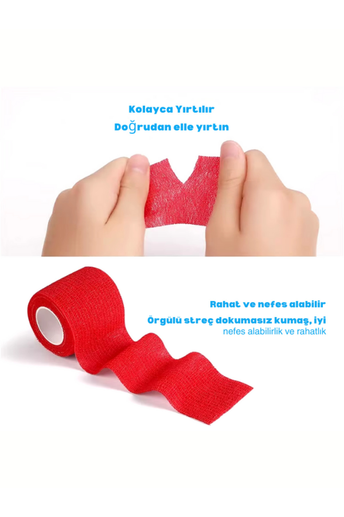 بانداژ خودچسب رنگی ۷٫۵ سانتی‌متر × ۴٫۵ متر، ۴ عدد، اکتاكر Octacare