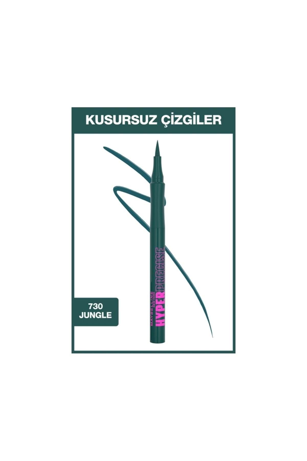 خط چشم دقیق تمام روز HYPER 730 JUNGLE GREEN میبلین Maybelline New York