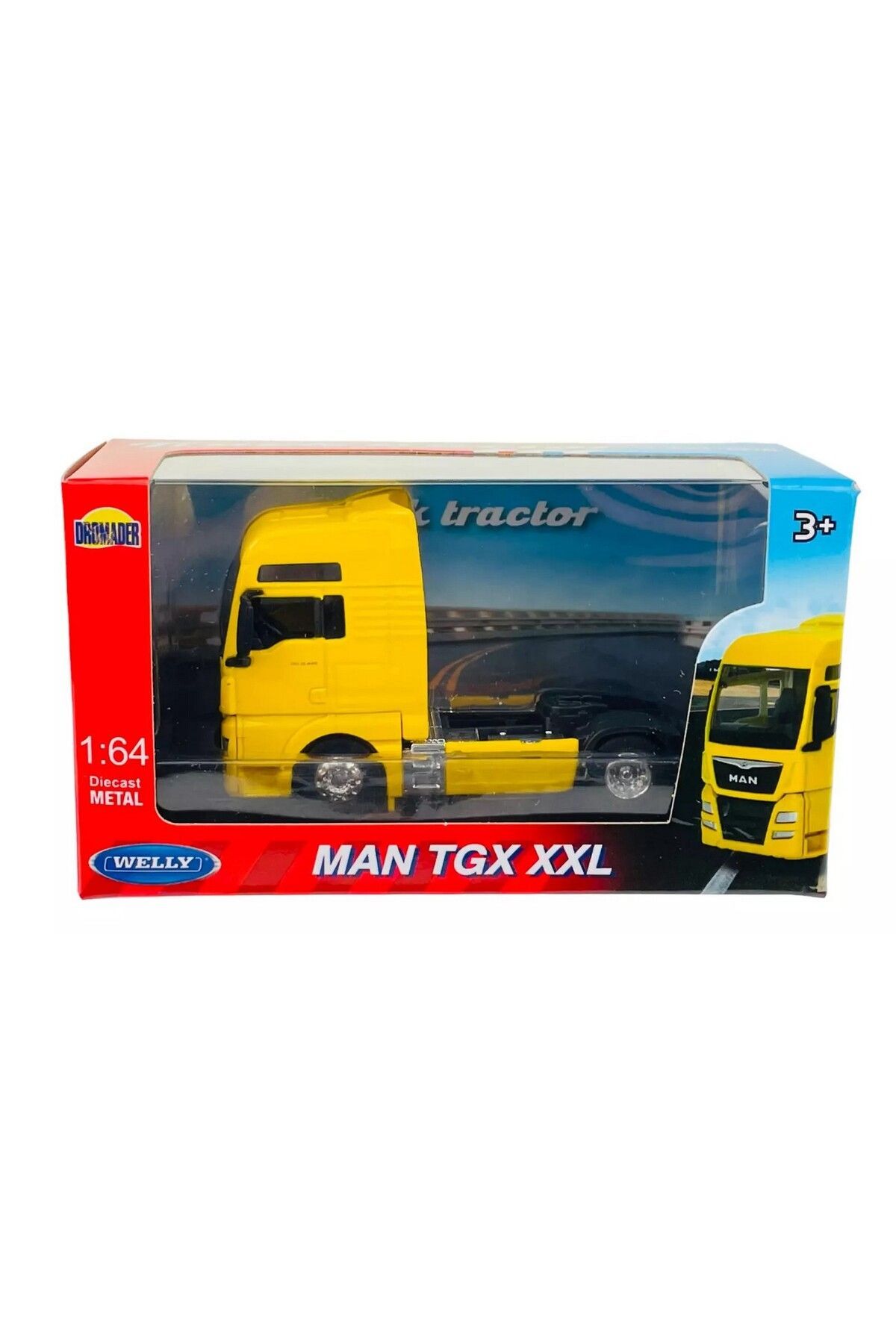 مدل خودرو MAN TGX XXL TRUCK 1 64 SCALE WELLY DIECAST METAL MODEL CAR اورجینال WELLY